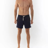 Navy Blue Swim Short: Navy Blue Azul Siete