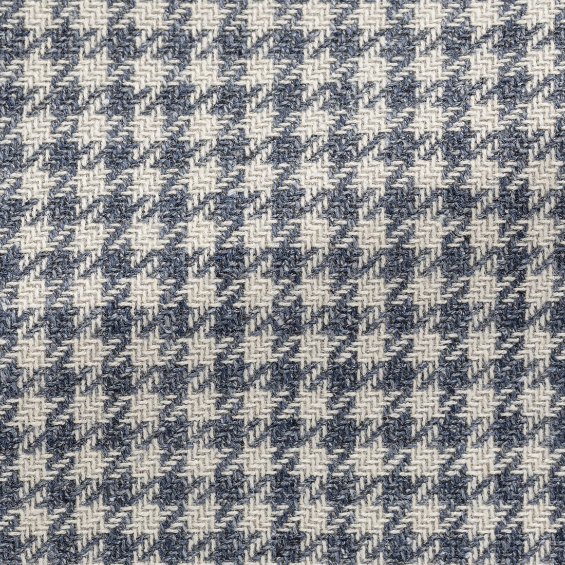 Sport Coat - Dusty Blue-Off-White Wool-Alpaca-Silk Houndstooth 9081