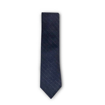 The Navy Wool Stripe