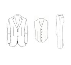 3PC - Custom Suit